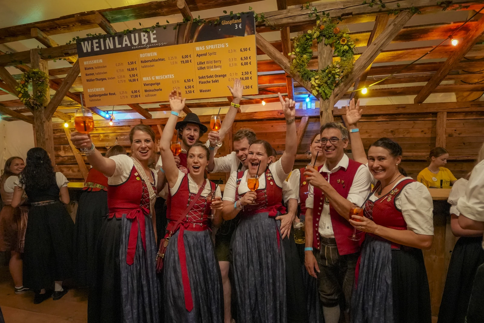 BZMF: Donnerstag - Sternmarsch und Stimmungsabend